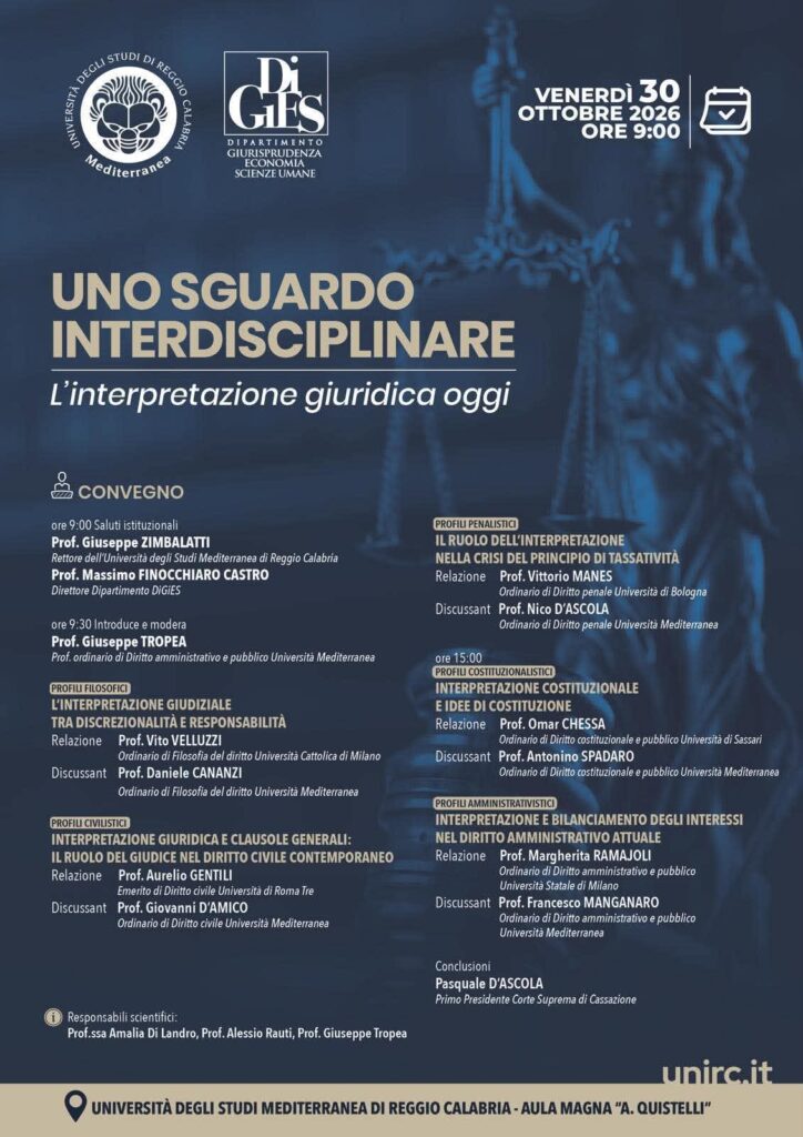 locandina convegno mediterranea uno sguardo interdisciplinare