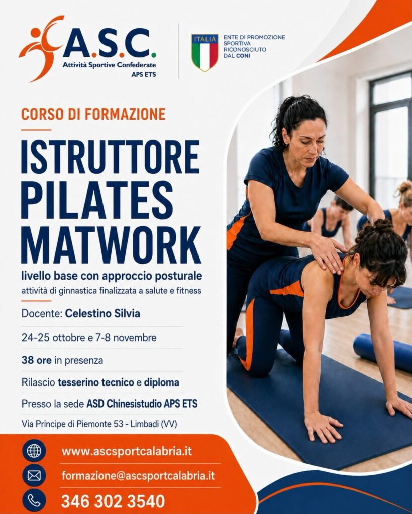 locandina corso ASC Calabria