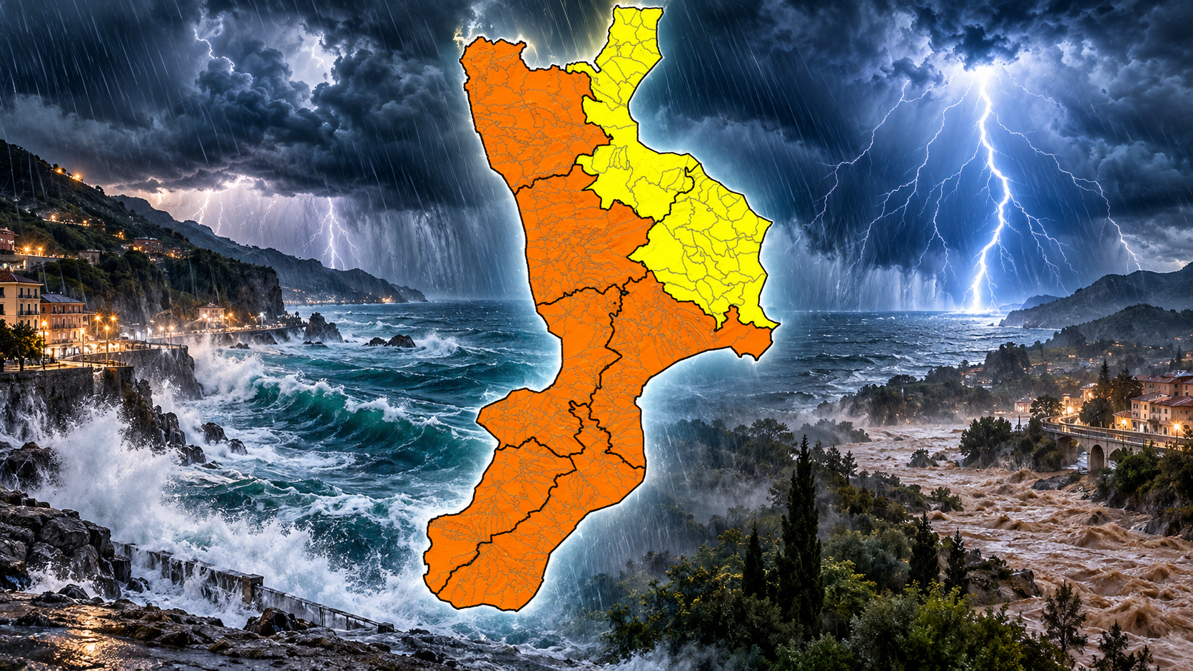 maltempo calabria