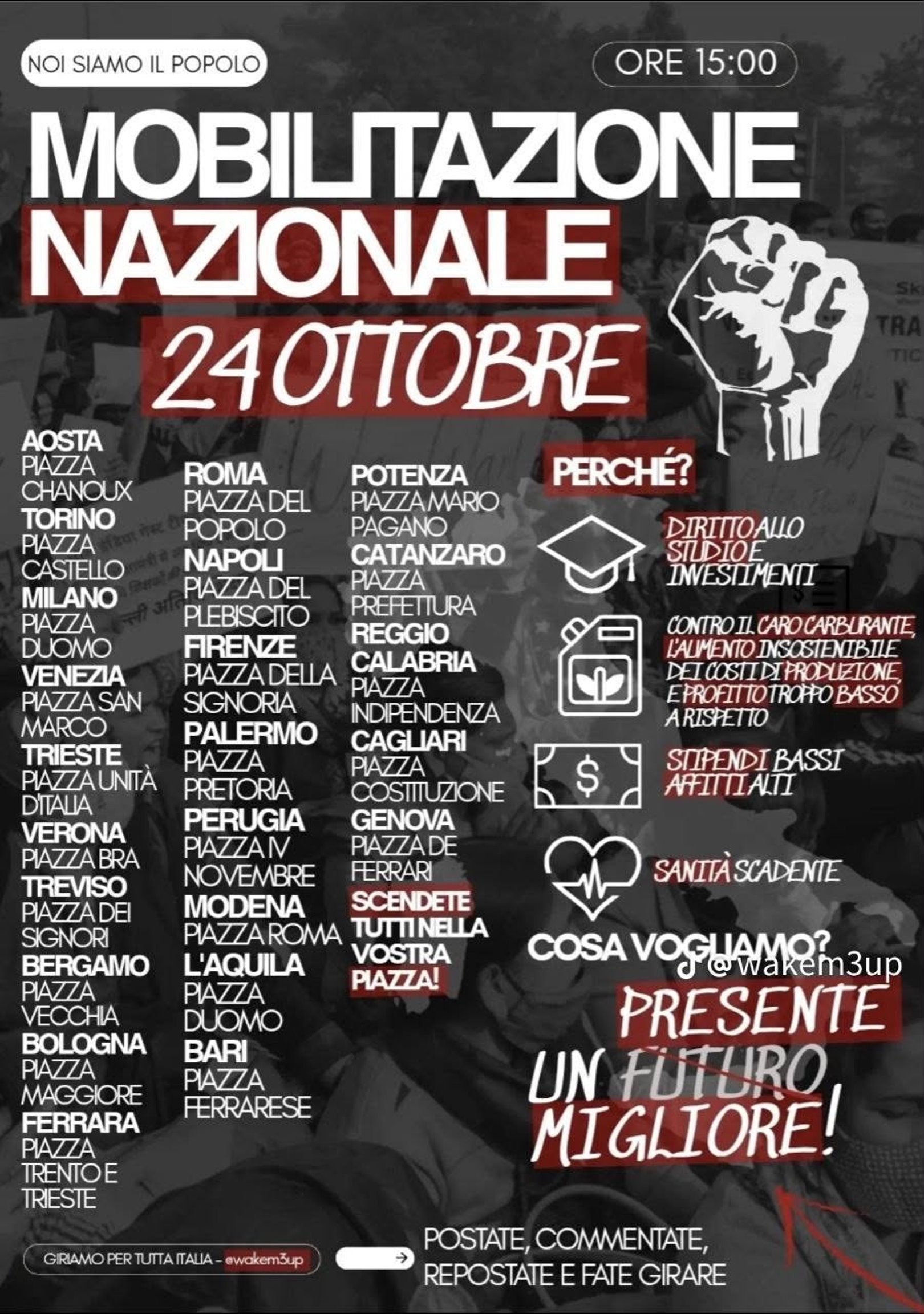 mobilitazione nazionale