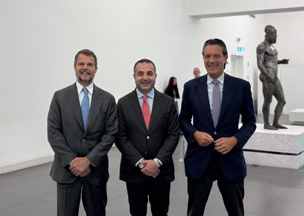 nepi mezzaroma e cannizzaro al museo coi bronzi di riace