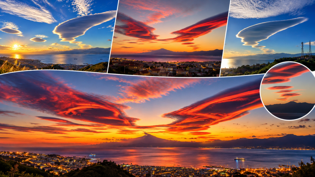nubi lenticolari reggio calabria