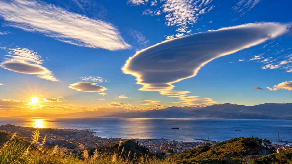 nubi lenticolari reggio calabria