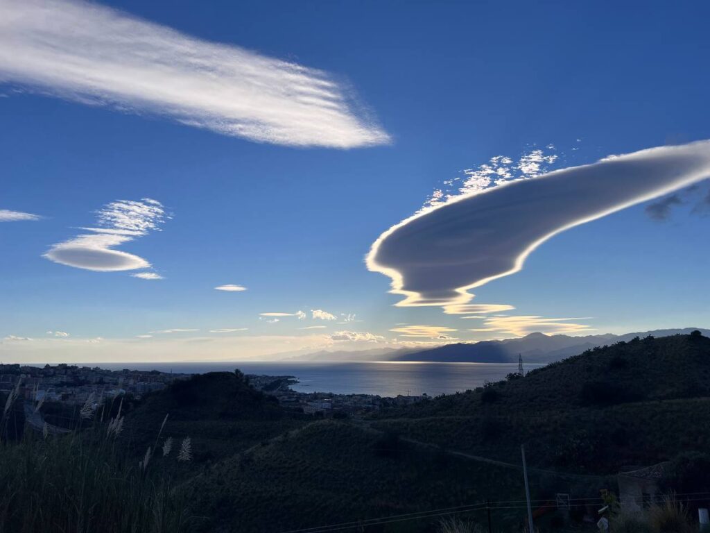 nubi lenticolari reggio calabria