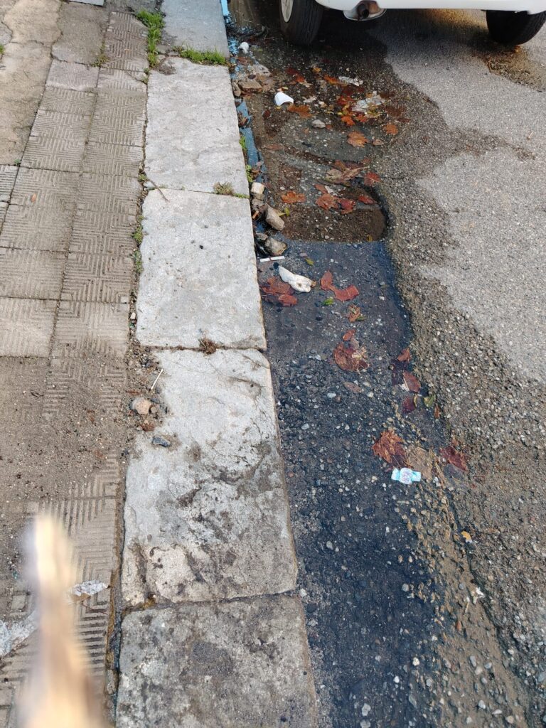 perdite idriche via Brancati e via Monsolini