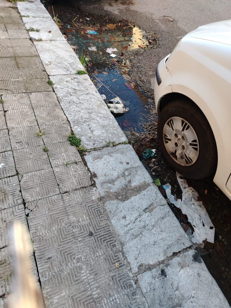 perdite idriche via Brancati e via Monsolini