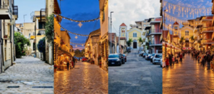 preparazione borgo presepi gallico marina