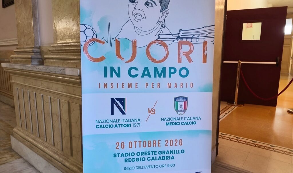 presentazione evento cuori in campo insieme per mario