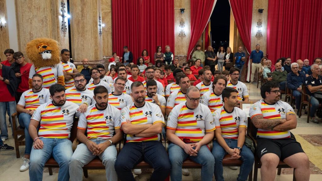 presentazione messina rugby al comune