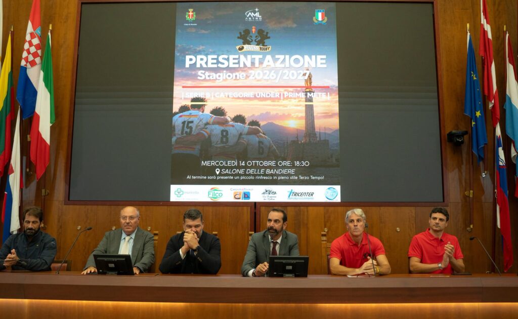 presentazione messina rugby al comune