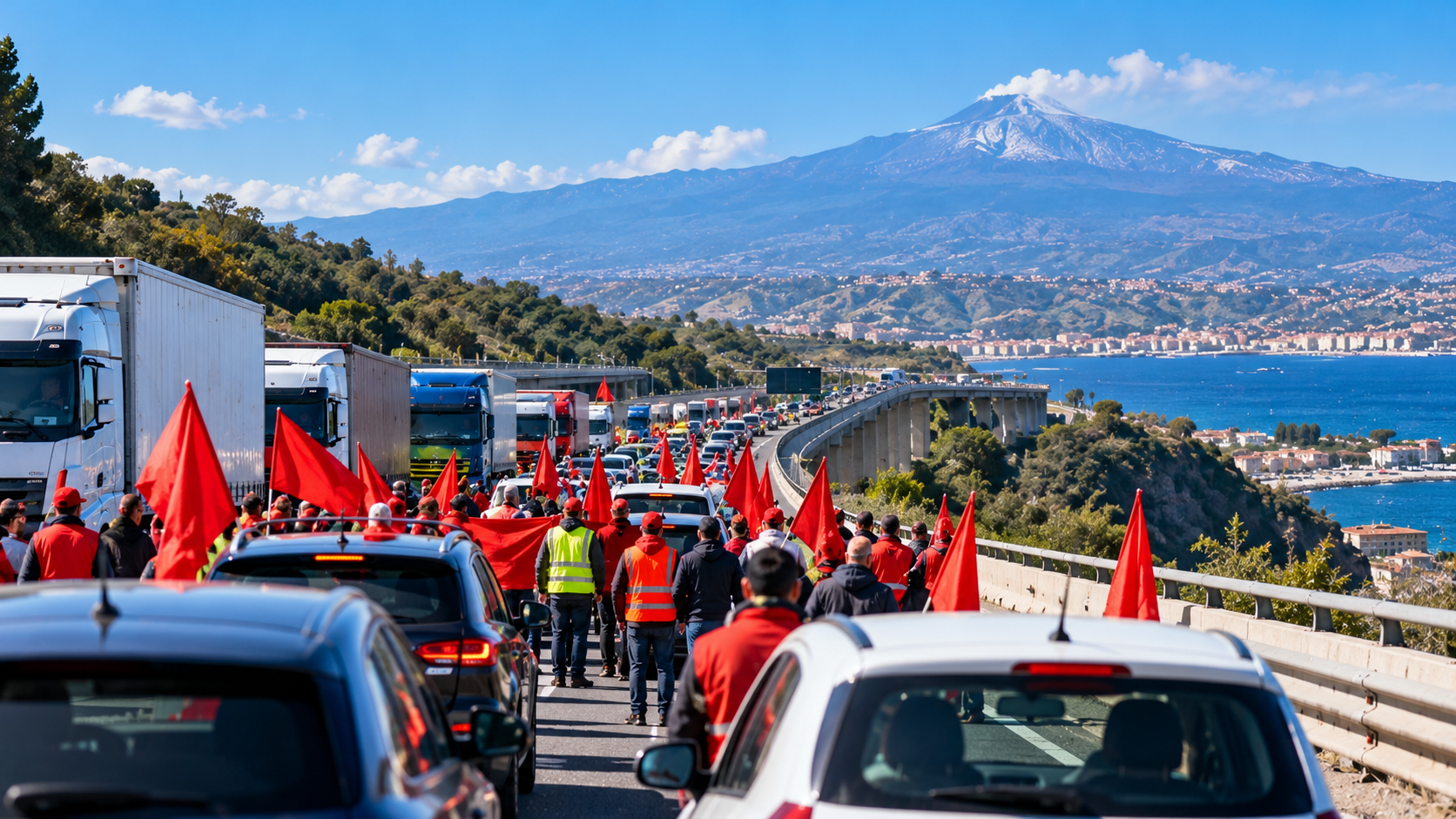 protesta autostrada