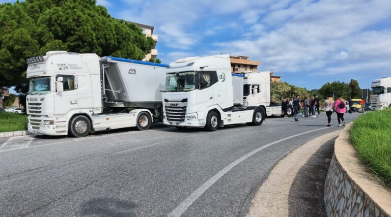 protesta autotrasportatori reggio calabria