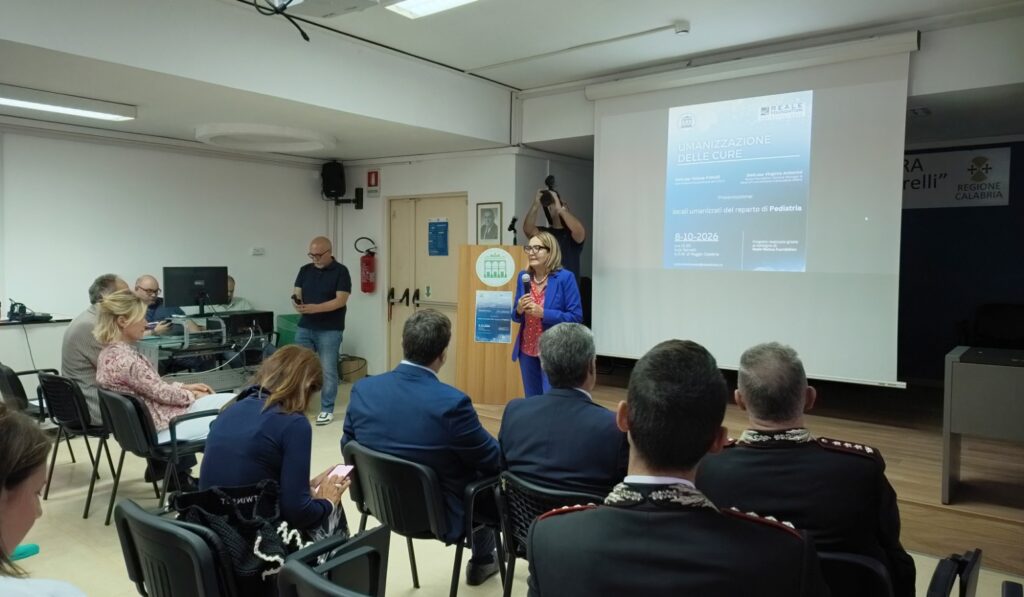 restyling pediatria GOM Reggio Calabria