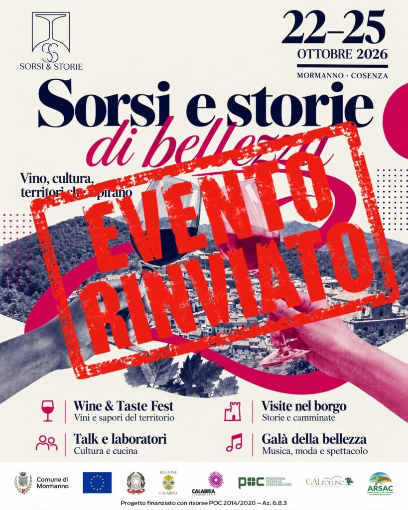 rinvio evento mormanno