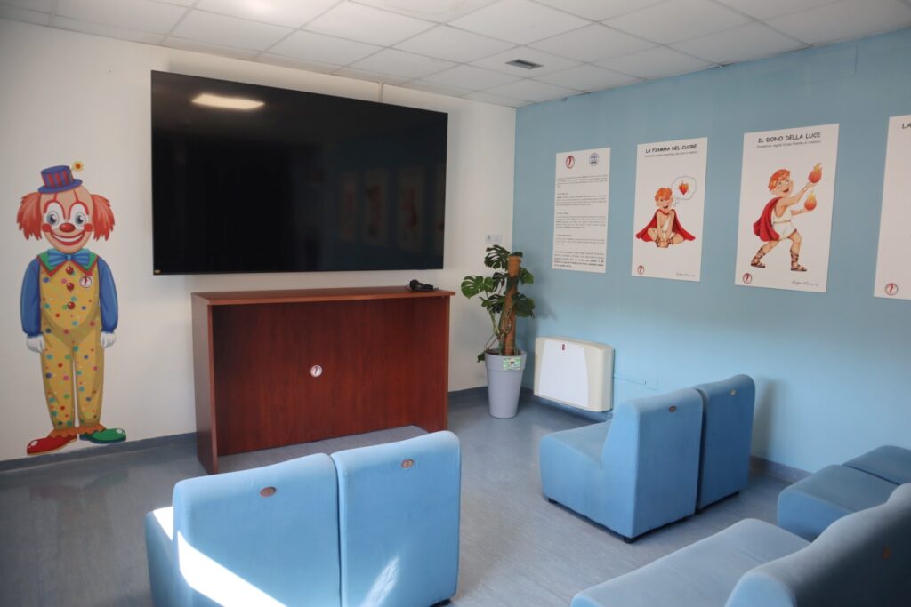 sala cinema gom oncoematologia pediatrica