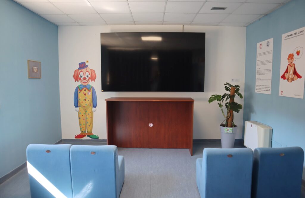 sala cinema gom oncoematologia pediatrica