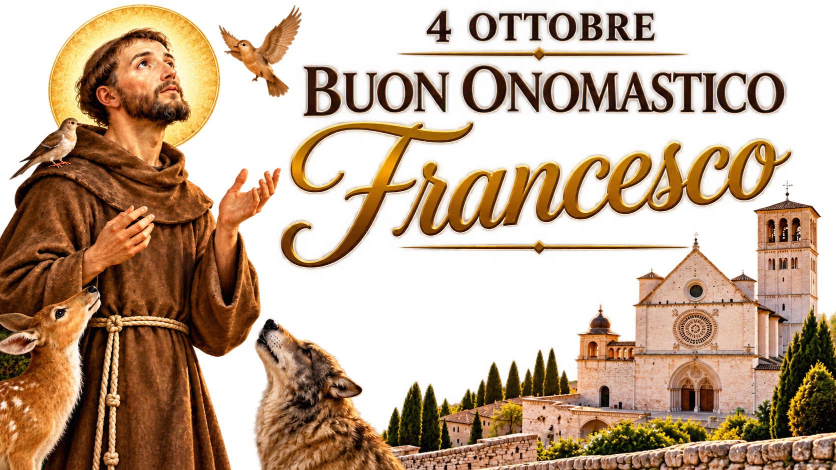 4 Ottobre, San Francesco d’Assisi: il significato del nome e la storia del Patro