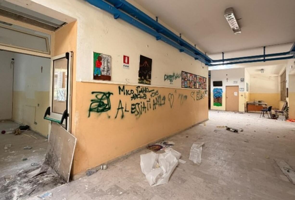 scuola cannitello abbandonata