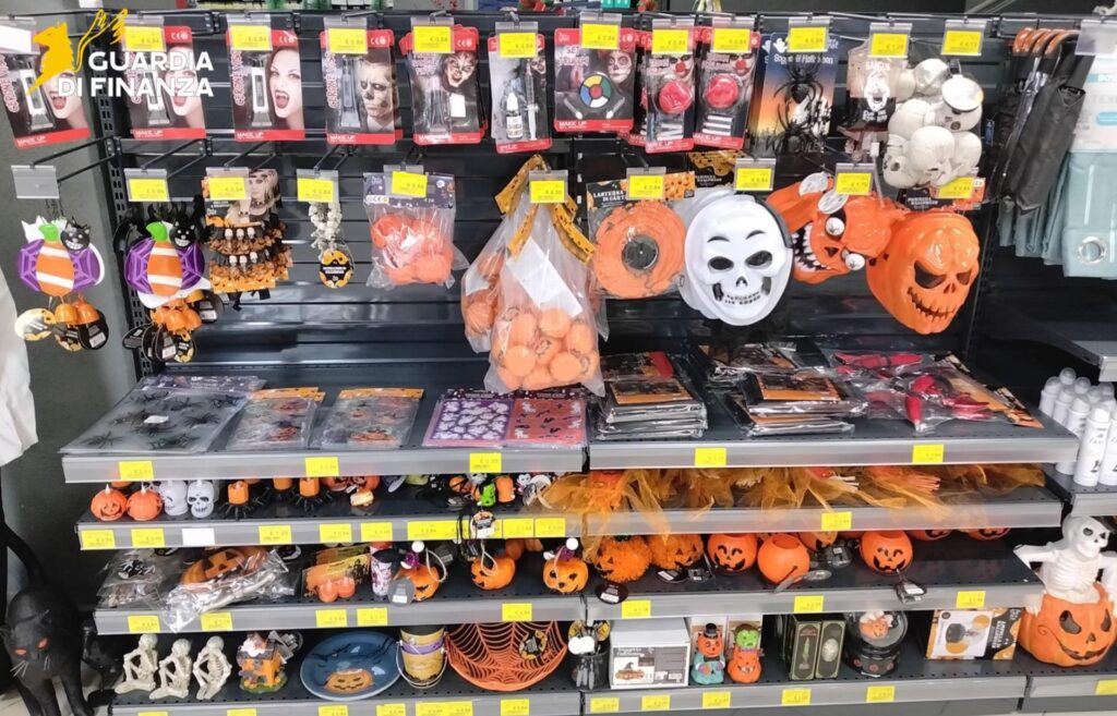 sequestro prodotti Halloween