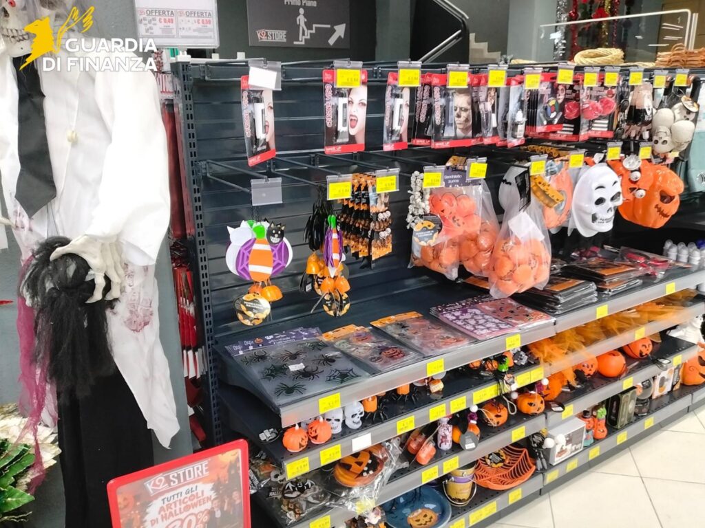 sequestro prodotti Halloween