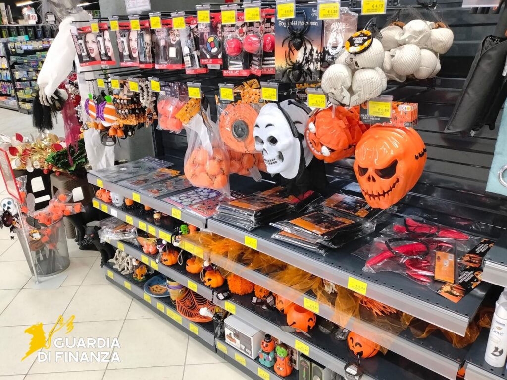 sequestro prodotti Halloween