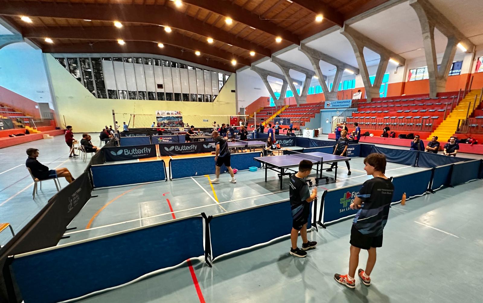 tennistavolo raggruppamento calabria