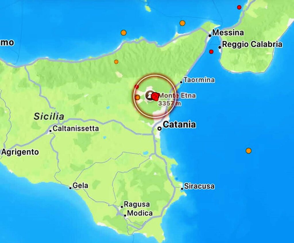 terremoto etna