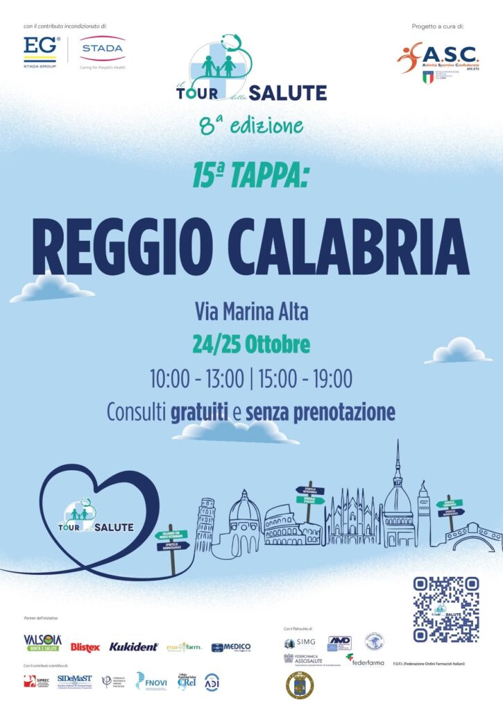 tour della salute reggio calabria