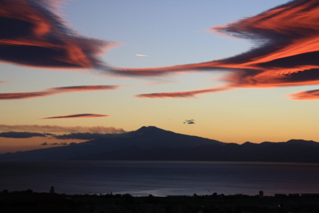 nubi lenticolari reggio calabria