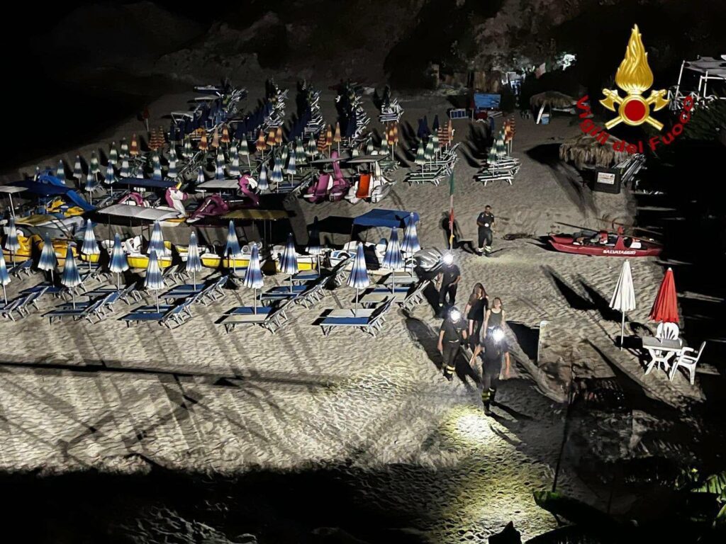 turiste bloccate a ricadi